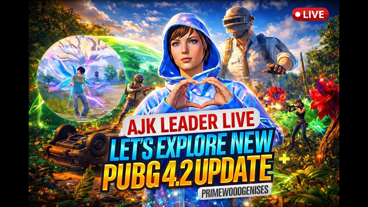 LETS EXPLORE PUBG MOBILE 4.2 UPDATE | AJK ON TOP | AJK LIVE STREAM |AJK ...