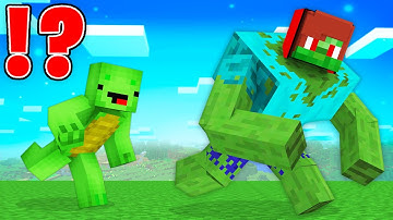 Speedrunner vs Hunter But I Morphing into MUTANT MOBS in Minecraft - Maizen JJ and Mikey