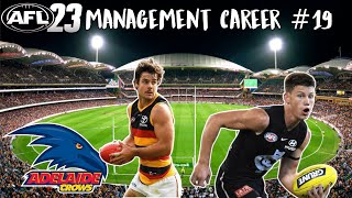 AFL 23 Adelaide Crows Management Career - Episode 19 - A Hot Start To 2027!!!