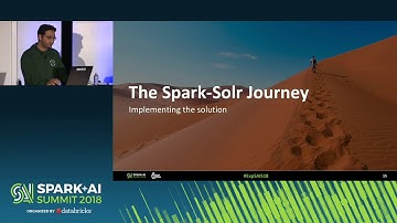 Productionizing Spark for Search with Apache Solr (Faizan Ahmed)