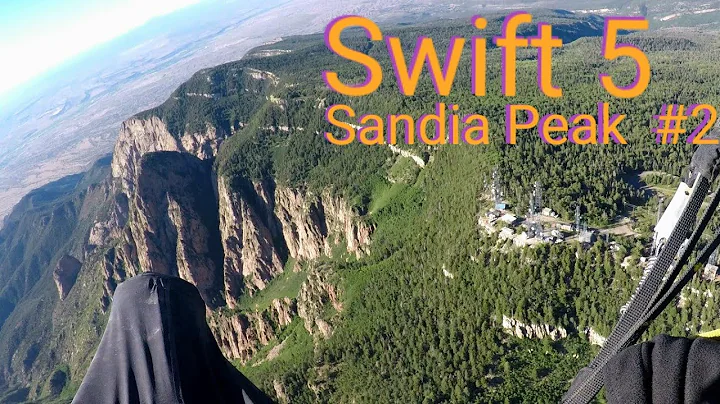 Ozone Swift 5 - 2nd flight from Sandia Peak!