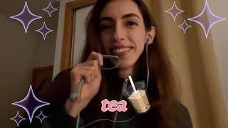 ASMR| Best friend spills the tea 🍵 Semi Inaudible Whispering, Lofi