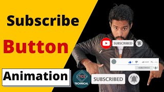 Subscribe Button intro  Mobile Se  kaise banaye || Subscribe intro Kaise banaye || tcstechnical