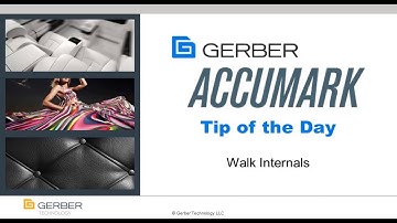 AccuMark Tip of the Day - Walk Internals