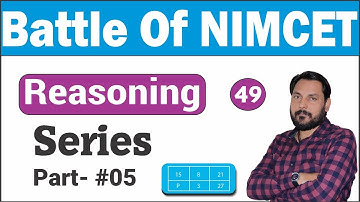 Battle of NIMCET #49 || Reasoning(Series) Part - #05 || Amit Katiyar