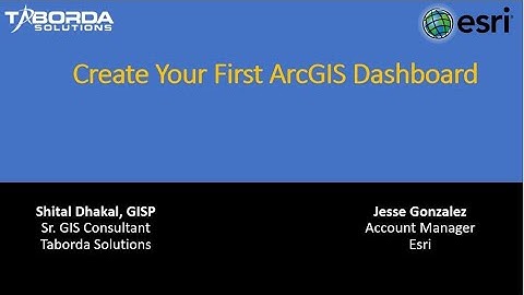 Create your first ArcGIS Dashboard using COVID-19 data