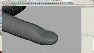 Simply Maya Tutorial Low Poly Hand - Part 3 of 8