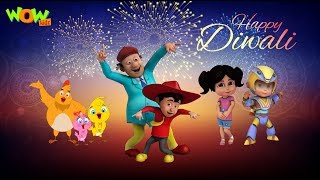Diwali song with vir: the robot boy, chacha bhatija and eena meena deeka!