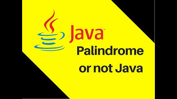 5.14 Palindrome or not Java Tutorial