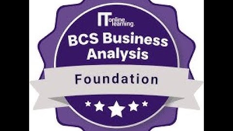 BCS Foundation Certificate