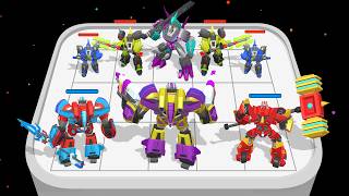HEROES MERGE: ROBO RUN TRANSFORMING RACE - Merge Monster Vs Robot Evolution, Strategy Gameplay! screenshot 5