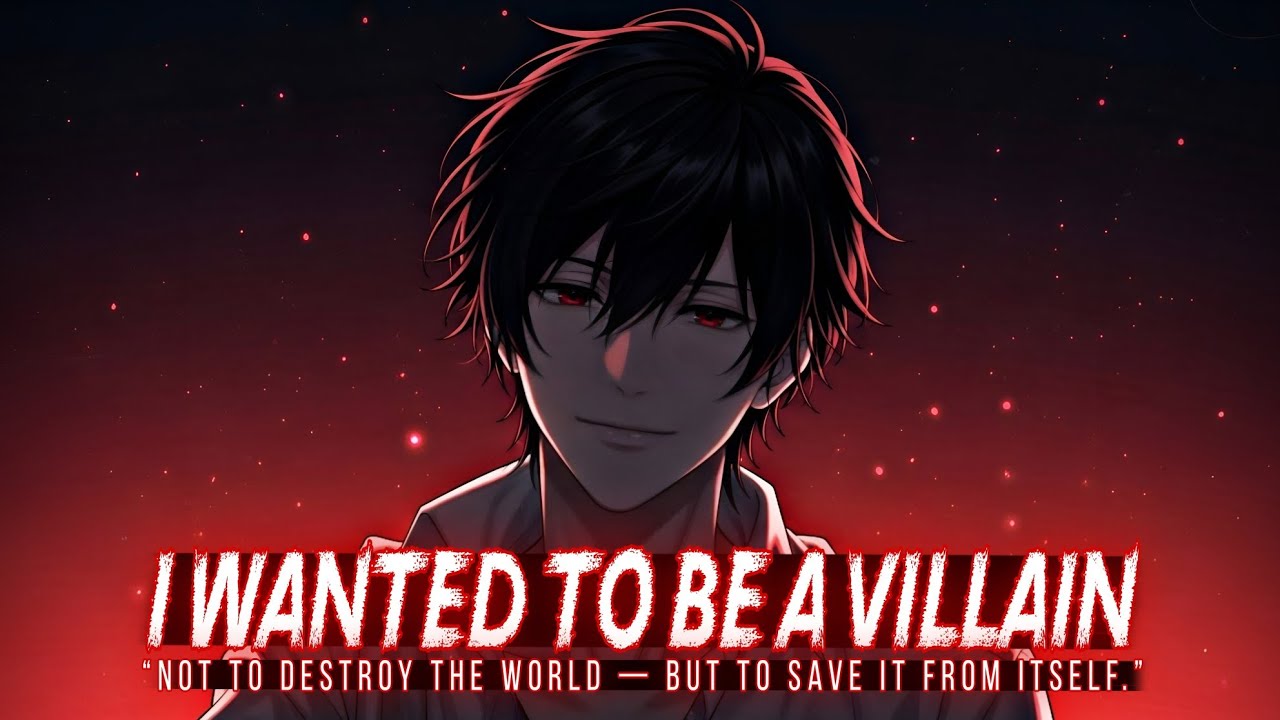 I Wanted To Be A Villain - “Not to destroy the world — but to save it from itself.” By MixSical Soul
