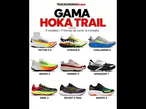 🔥 ¿QUÉ HOKA DE TRAIL ELEGIR?