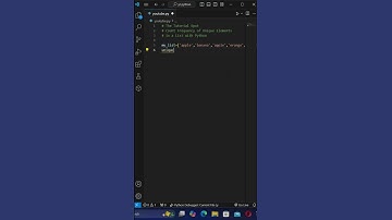 Count Frequency of Unique Elements in a List with Python #ytshorts