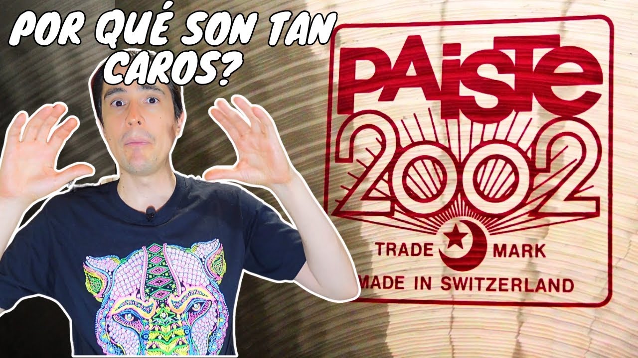 Historia de PAISTE 2002 (Black/Red Label)