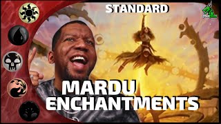 ⚫⚪🔴MARDU ENCHANTMENTS - A Real Mythic Standard Deck! |Crimson Vow MTG Arena BO1 Ranked