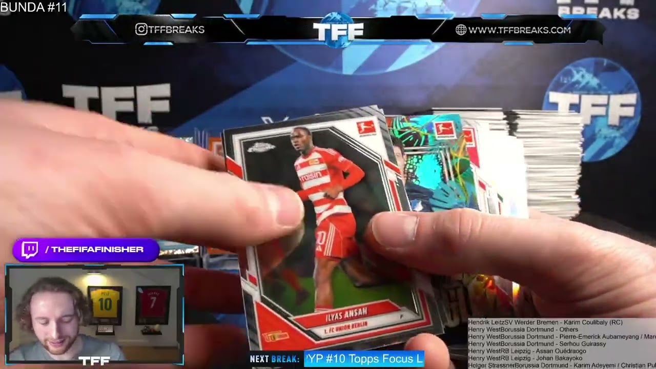 2026 Topps Chrome Bundesliga 12 Box Case PYT/PYP #11