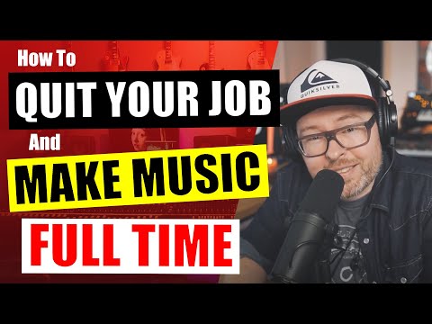 How To Quit Your Job And Become A Full Time Musician F Tommy Zee