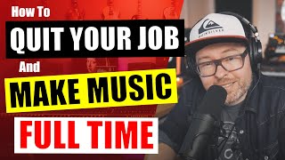 How To Quit Your Job And Become A Full Time Musician f/ Tommy Zee