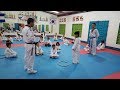 Ejercicios de psicomotricidad para niños de Taekwondo