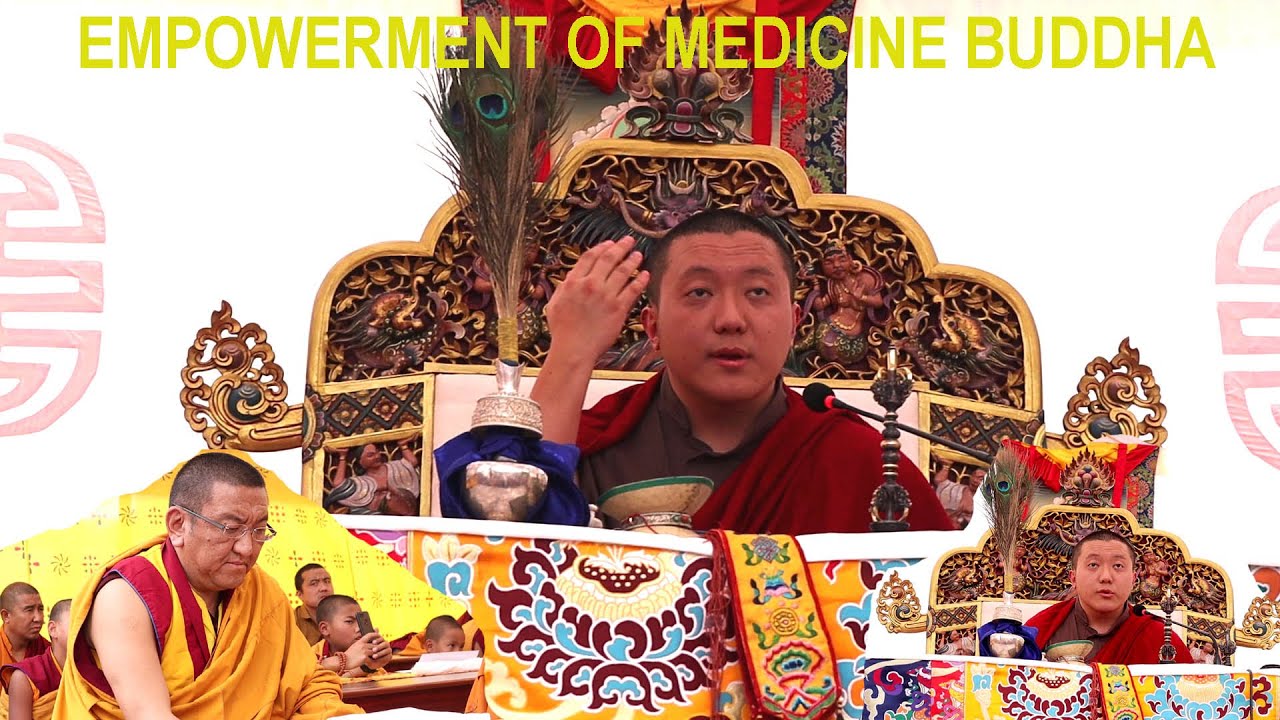 H.H. DILGO KHYENTSE YANGSI RINPOCHE || EMPOWERMENT OF MEDICINE BUDDHA|| M.P.CREATION