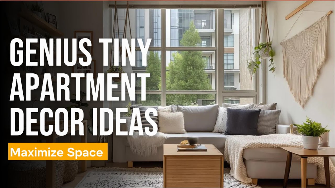 Genius Tiny Apartment Decor Ideas to Maximize Space Without Losing ...