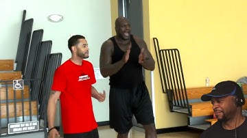 SHAQ Still Has It! Steph Curry Range - 1 ON 1 Game vs James Hunt | REACTION