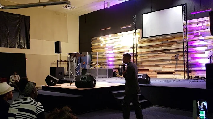 Jason Wesson III Preaching at Youth Service