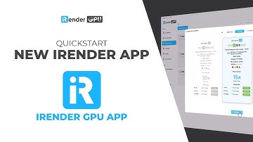 Quickstart iRender desktop app |All-in-One iRender GPU Application | iRender Render Farm