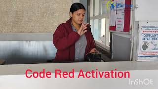Information Mock Drill Code Red, Smoke Detector Detected The Fire  Update