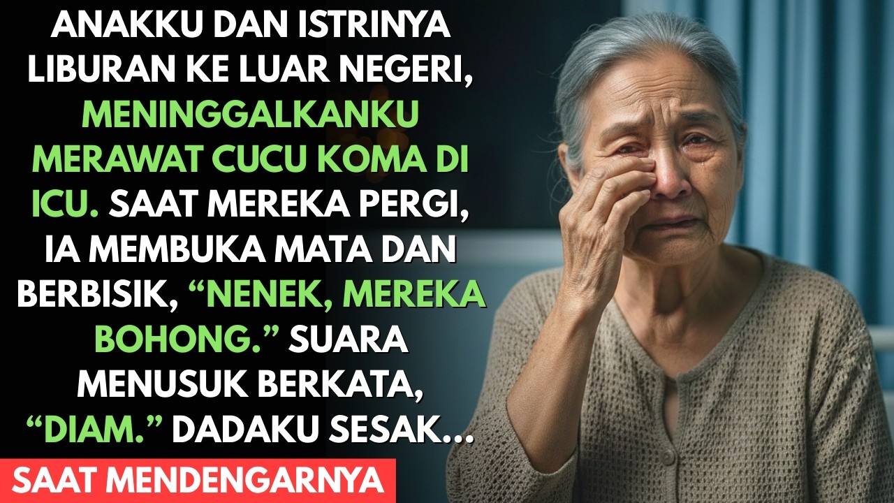 AKU DITINGGAL ANAKKU DAN ISTRINYA LIBURAN, CUCUKU KOMA DAN MENGATAKAN SESUATU YANG MENGERIKAN…
