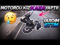 MOTORCU KIZ KAZA YAPTI  ! ( YARDIM ETTİM )