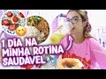 MINHA ROTINA SAUDÁVEL: REFEIÇÕES, EXERCÍCIO, DRENAGEM