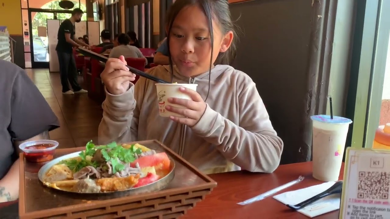 Eating @ Tasty Pot in San  Jose