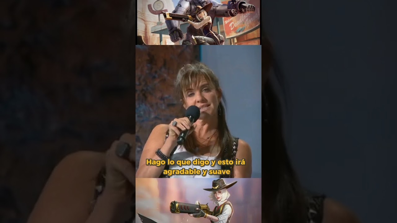 Jennifer Hale la voz de Ashe en Overwatch...