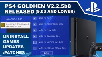 GoldHEN v2.2.5b8 Released for PS4, Uninstall Patches, Add Scanlines