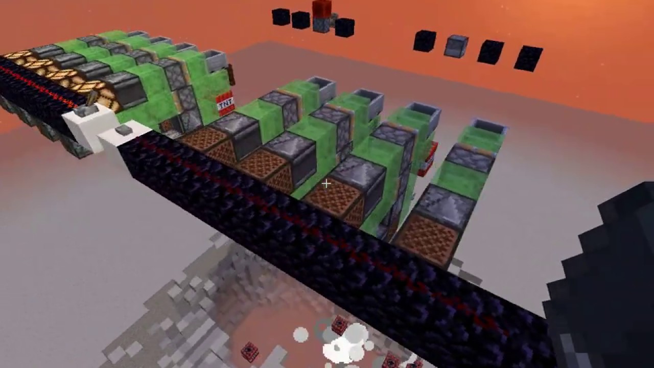 TNT duplicator tutorial - Minecraft 1.14 - 1.16 - 1 block wide, self returning, easy duper - YouTube