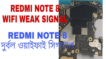 Redmi Note 8 WiFi Solution//Redmi Note 8 Wifi Weak Signal Solution//Redmi Note 8 WiFi Problem
