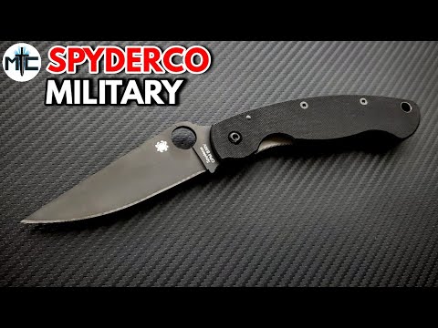 Spyderco Military Folding Knife - Overview and Review