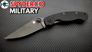 Spyderco Military Folding Knife - Overview and Review