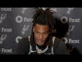 Stephon Castle on Playing Aggressive on Defense