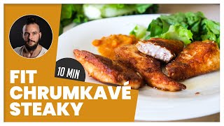 Download Lagu Chrumkavé kuracie prsia RÝCHLO a FIT | Steaky, ktorých sa nepreješ MP3