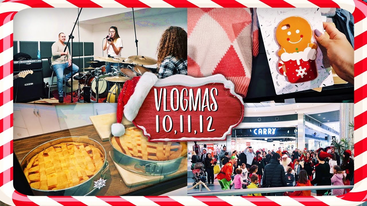 🎄 VLOGMAS #10, 11, 12 🎁 : Próba zespołu, zakupy świąteczne 🛒 beautycon