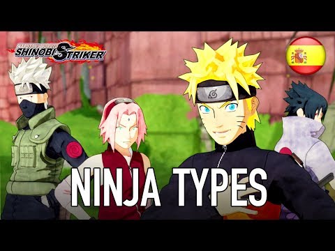 Naruto to Boruto: Shinobi Striker - PS4/XB1/PC - Ninja Types (Spanish Trailer)