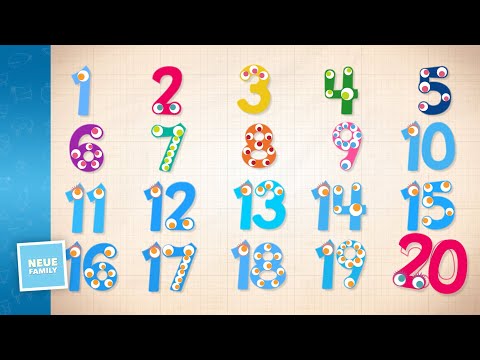 Trace & Count 1 to 20 Endless Numbers!