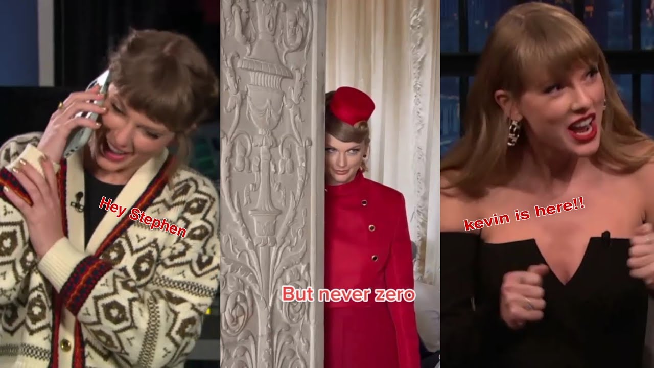 Taylor Swift being herself / funny moments (latest vid)
