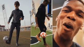 Footballers Skills & Tricks Show-off! ft. Pogba, Coutinho, Bale, Marcelo & More!