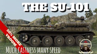 World Of Tanks Blitz Су-101: Рывок и крушение. Быстроходный монстр Москвы. screenshot 5