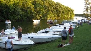 Hot Boat Weekend 2007, Hardy Dam Pond, Michigain