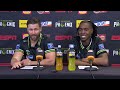 Josh King and Wes Iwundu Press Conference vs Melbourne United (Round 11, NBL26)